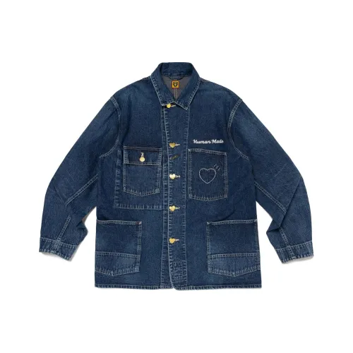 HUMAN MADE Denim Collection Куртка Унисекс Индиго