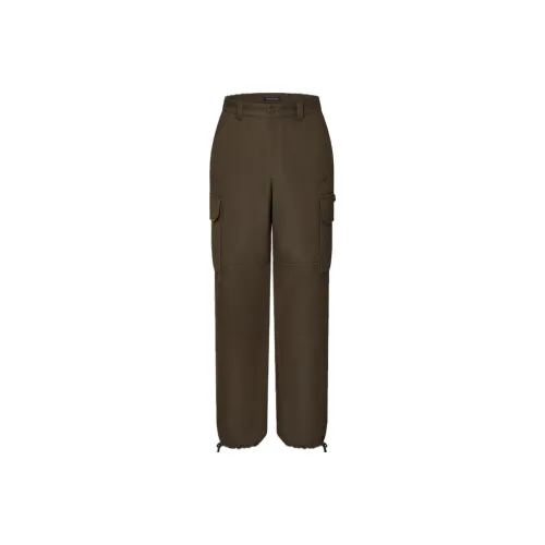 LOUIS VUITTON Хаки Мужские Карго Брюки