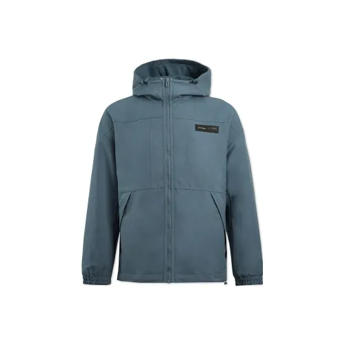 Лайнер Тренчкот Мужской Сланцевый Синий