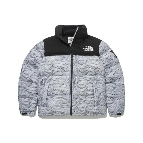 THE NORTH FACE Nuptse Пуховики и зимние пальто Унисекс Серебряный