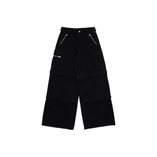 Vetements Мужские Джинсы Черные