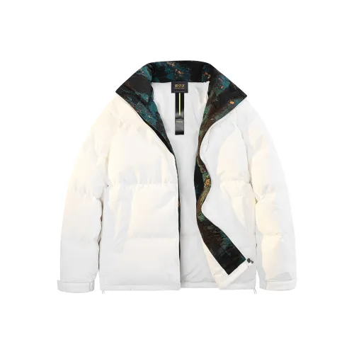 SNOW FLYING Пуховик Унисекс Белый