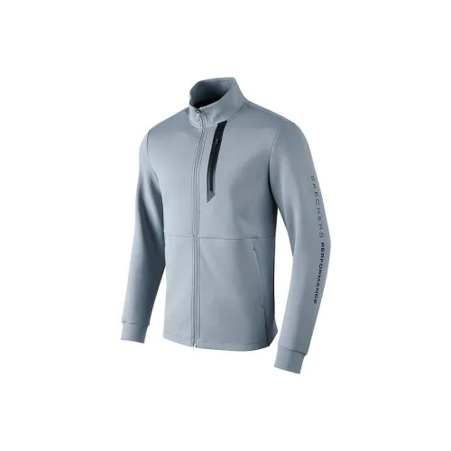 Skechers Comfort Sports Series Куртки и Пальто Мужские Ветреные Серые