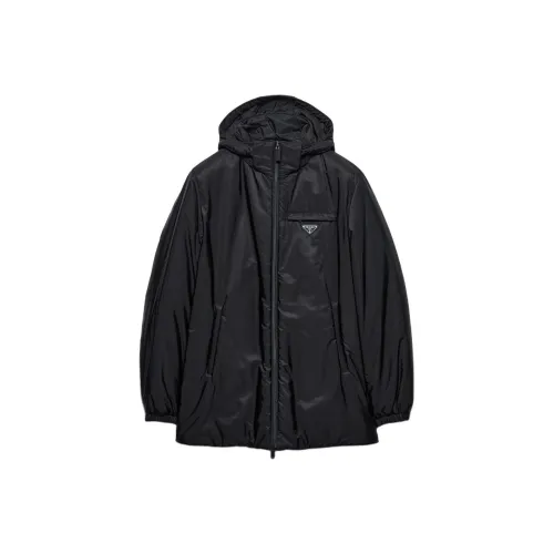 PRADA FW24 Пуховик Мужской Черный