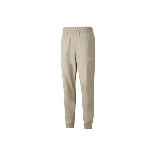 PUMA Khaki Мужские Вязаные Тренировочные Штаны