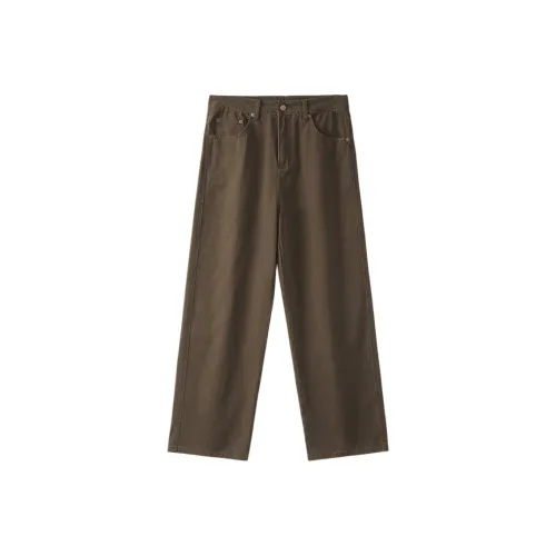 JFU Кофе Мужские Джинсы