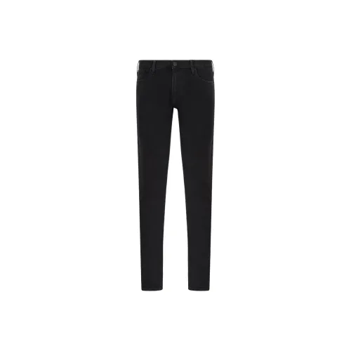 EMPORIO ARMANI Черные Мужские Джинсы