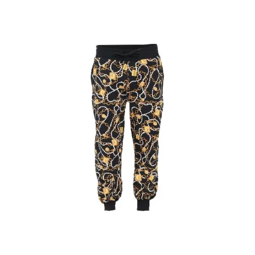 MOSCHINO Черные Мужские Вязаные Спортивные Штаны