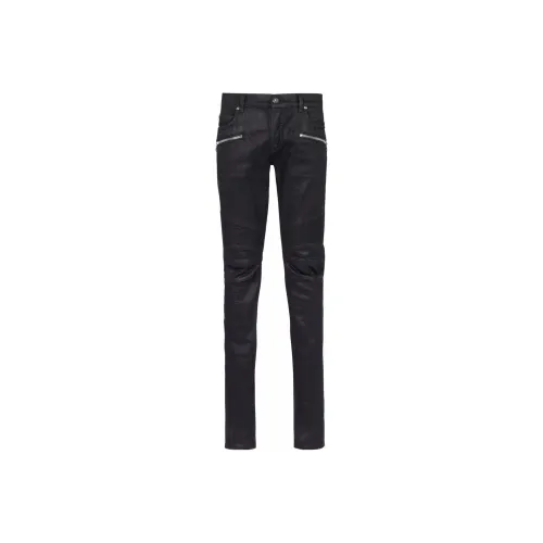 BALMAIN Мужские черные джинсы