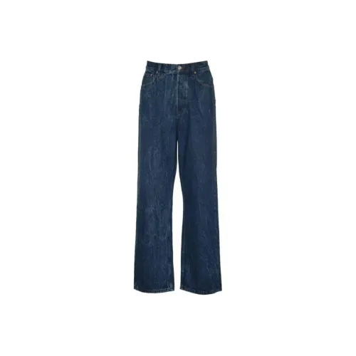 DRIES VAN NOTEN Синий Мужской Джинсы