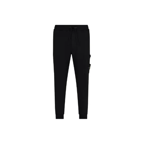 Stone Island Черные Мужские Вязаные Спортивные Штаны
