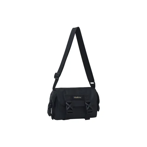 PULEWEI Нейлон Стираемая Ткань Сумка через плечо Унисекс Черная