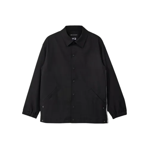 Y 3 Куртки и Пальто Мужской Черный