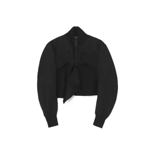 Yohji Yamamoto SS24 Куртки и Пальто Унисекс Черный