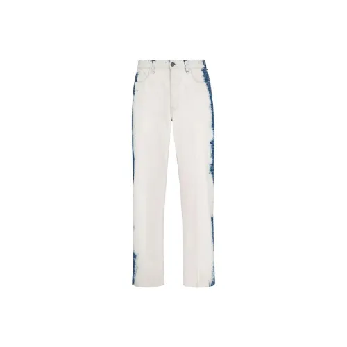 FENDI Blue Men's Jeans FENDI Синий Мужские Джинсы