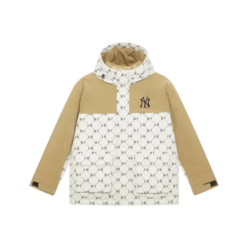 MLB MONOGRAM Коллекция New York Yankees FW24 Куртка Унисекс Кремовый