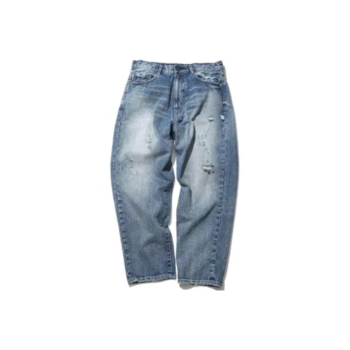 NAUTICA JAPAN FW22 Джинсы Мужские Морской Синий