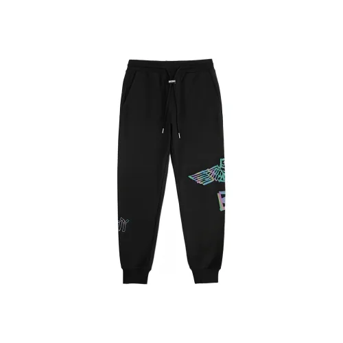 BOY LONDON Черные Унисекс Вязаные Спортивные Брюки