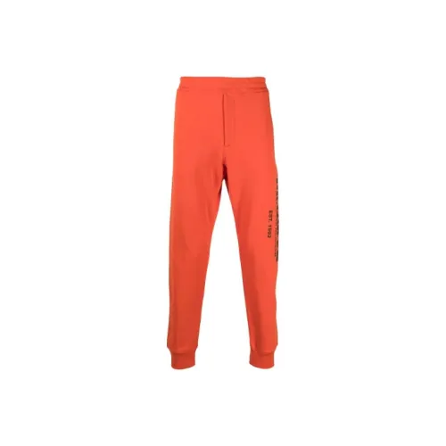 Alexander McQueen Orange Men's Knitted Training Pants  
Александр Маккуин Оранжевые Мужские Вязаные Тренировочные Штаны