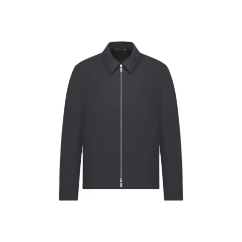 DIOR SS24 Куртки и Пальто Мужской Синий