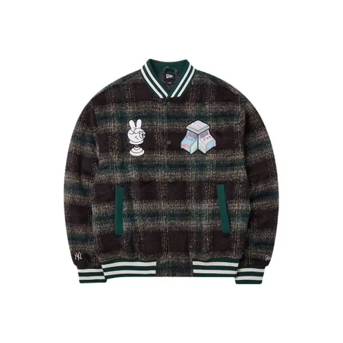 New Era Хлопковый пуховик Унисекс Зеленый