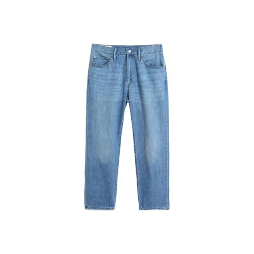 GAP совместный бренд Светло-синие Мужские Джинсы