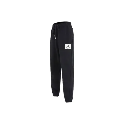 Jordan Essentials Черные Мужские Вязаные Спортивные Штаны