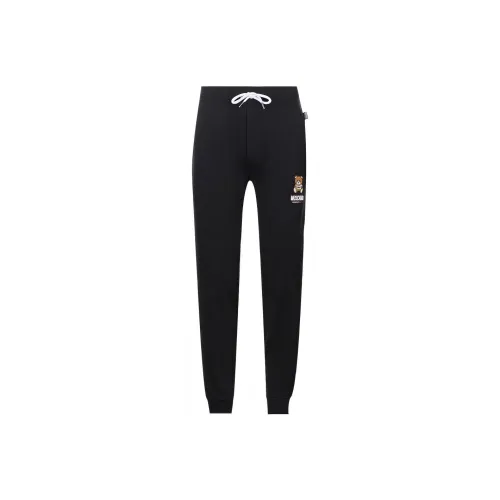 MOSCHINO Черные Мужские Вязаные Спортивные Штаны