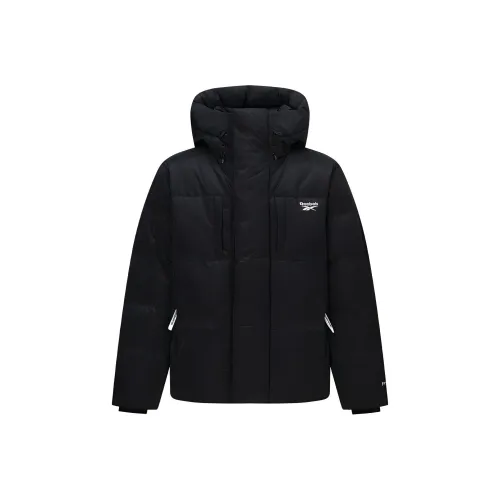 Reebok совместный пуховик унисекс черный