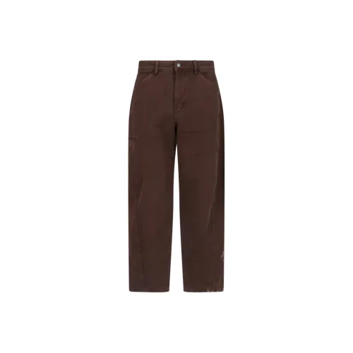 Lemaire Коричневый Мужской Джинсы