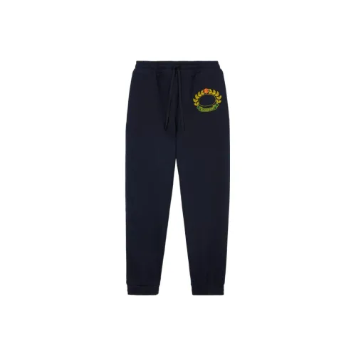 Burberry Вязаные спортивные брюки мужские синие