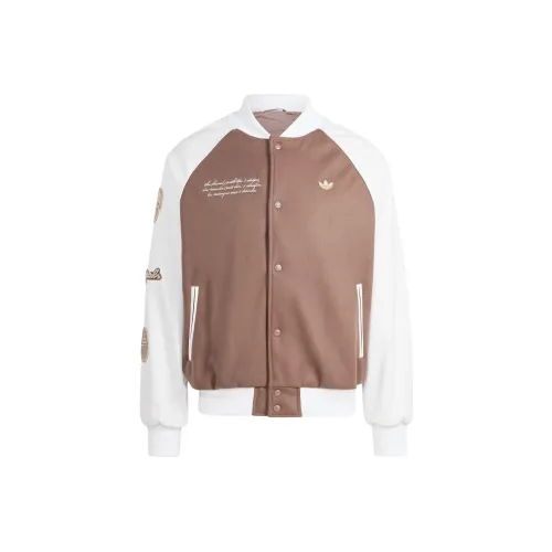 Adidas Originals VRCT Куртка Куртки Пальто Мужской Темный Earth Brown