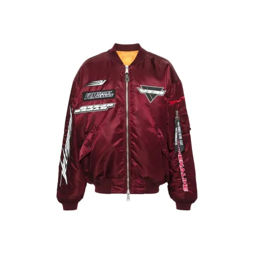 Vetements Бургундский Унисекс Куртки
