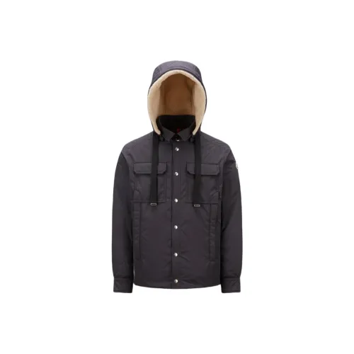 Moncler Куртки и Пальто Мужской Черный