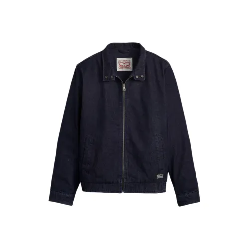 Levis Темно-синие мужские куртки
