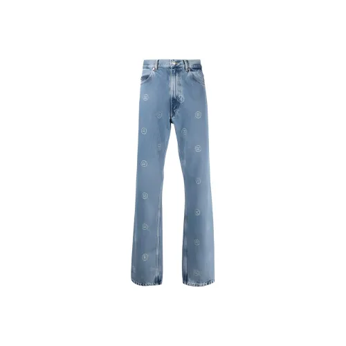 MARTINE ROSE Blue Men's Jeans MARTINE ROSE Синий Мужской Джинсы