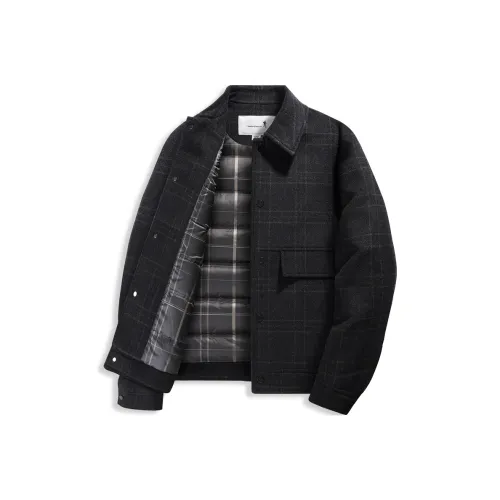 Dance with Wolves Пуховик Мужской Черный