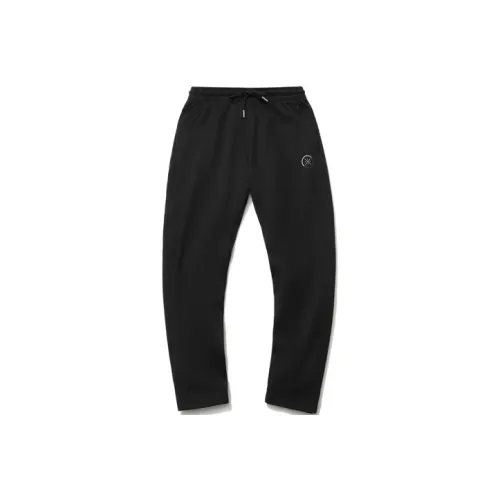 Подкладка Wade Collection черные мужские вязаные тренировочные брюки