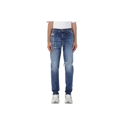 DIESEL Blue Men's Jeans DIESEL Синий Мужской Джинсы