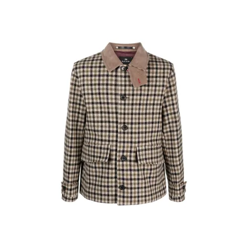 Paul Smith Бежевый Желтый Мужские Куртки