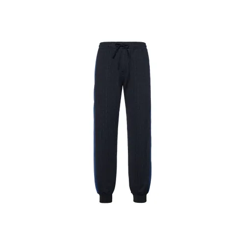 Lanvin Черные Мужские Вязаные Спортивные Штаны