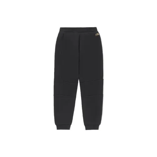 LINING Sports Trend Series Вязаные Тренировочные Штаны Мужские Черные