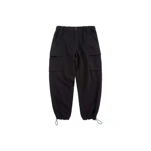 DECESOLO Мужские Вязаные Спортивные Штаны