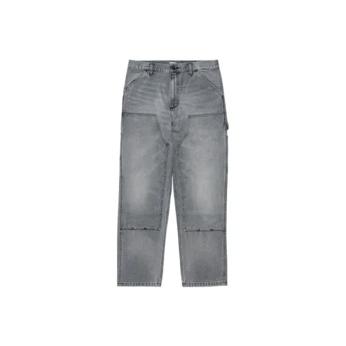 Carhartt WIP Gray Men's Jeans Кархартт WIP Серый Мужской Джинсы