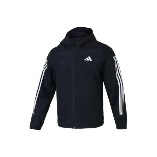 Adidas Essentials 3 Stripes Куртки и Пальто Мужской Черный