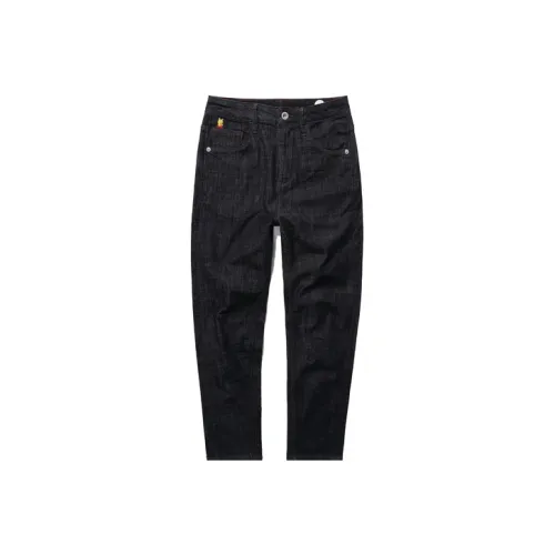 ABLE JEANS Синий деним Оригинальные унисекс джинсы