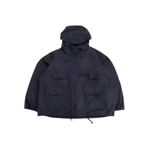 Сотрудничество Engineered Garments Морской синий Мужские Куртки