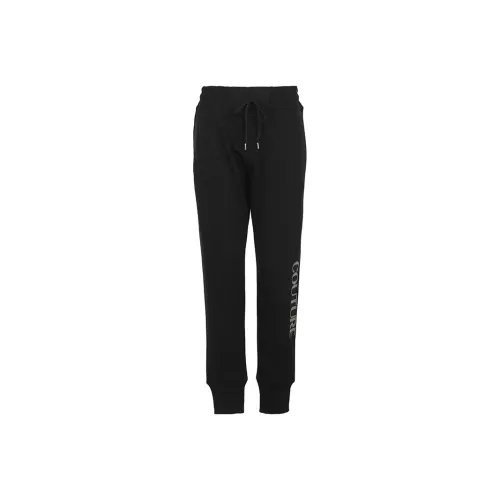 VERSACE JEANS COUTURE Черные мужские вязаные тренировочные штаны