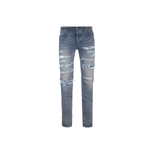 AMIRI Men's Blue Jeans AMIRI Мужские синие джинсы