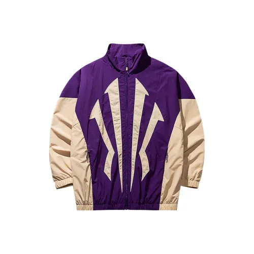 Anta Basketball Collection Каштановый Хаки/Мята Фиолетовый Унисекс Куртки